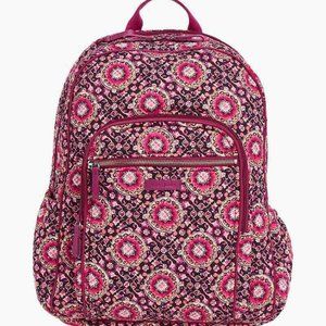 NWT VERA BRADLEY Iconic Campus Backpack cotton